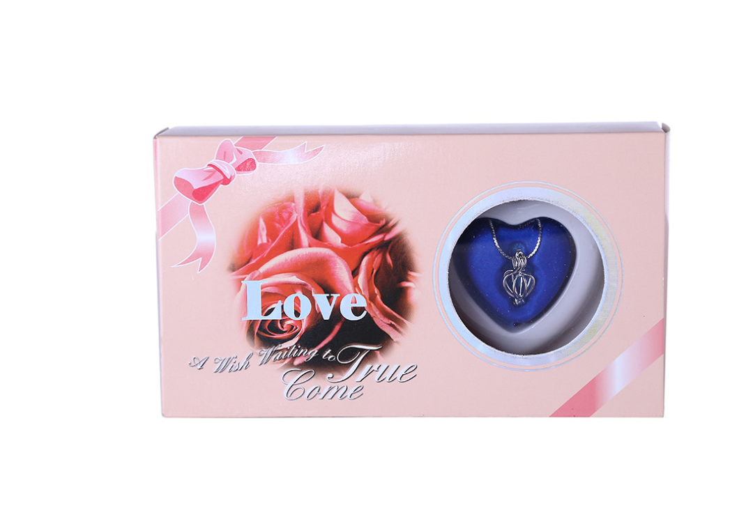 Pearl Jewelry Gift Box with Freshwater Necklace